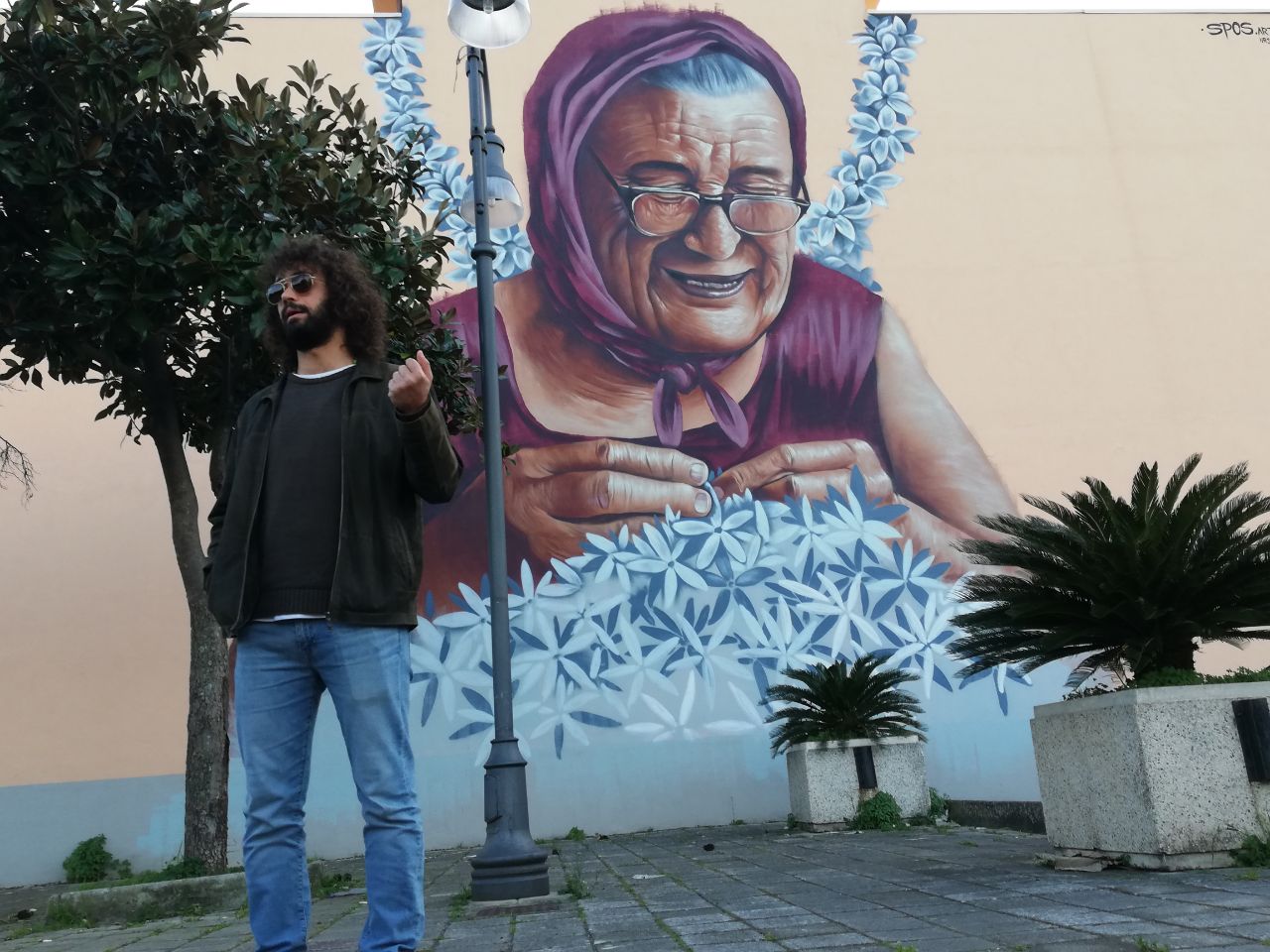 Andrea Sposari, street artist milazzese: «Nessuno ti può insegnare. Il disegno ti appartiene»